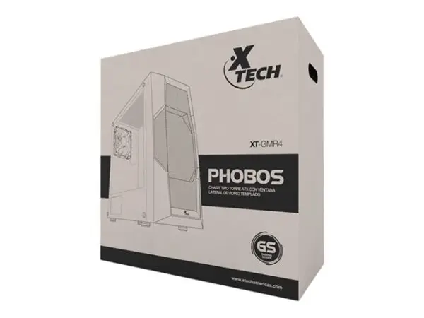 Xtech Gaming Series PHOBOS ATX Computer Case - Image 5