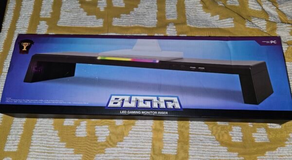 Bugha LED Gaming Desk Monitor Riser